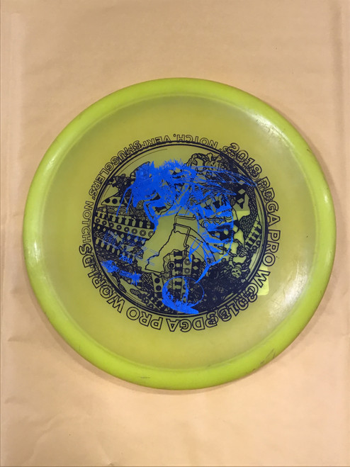 Used Discraft Z BUZZZ Disc Golf Mid Range Yellow 171g 10242-S000262441