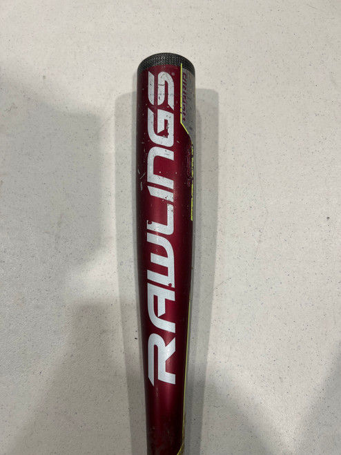 Used Rawlings VELO HYBRID BB/SB High School -3 Bat 33" 11628-S000175628