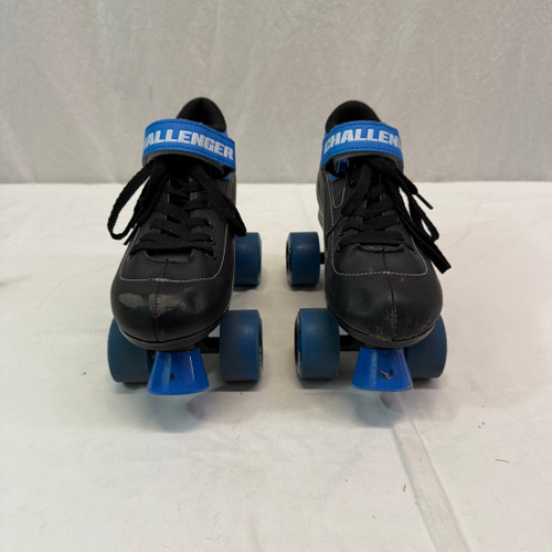 Vist Large View of Product Image Which is Used SKATE CITY CHALLENGER Senior Roller Quad Skates Black Senior 6