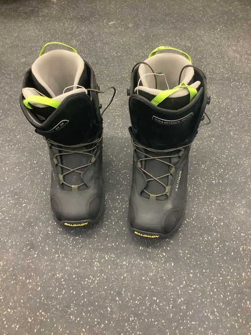 Vist Large View of Product Image Which is Used Salomon DIALOGUE Mens Snowboard Boots Black Senior 12.5 11162-S000422355