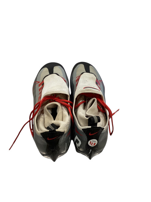 Vist Large View of Product Image Which is Used Nike Adult FB Cleats Grey Senior 11.5