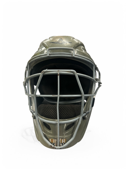 Vist Large View of Product Image Which is Used All-Star MVP 2500 CATCHERS HELMET Catchers Helmet w/Mask Dark Green LG