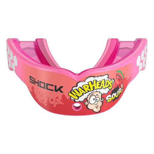 Shock Doctor Warheads Gel Max Power Flavor Fusion Youth Mouthguard Sour Watermelon #SD10440