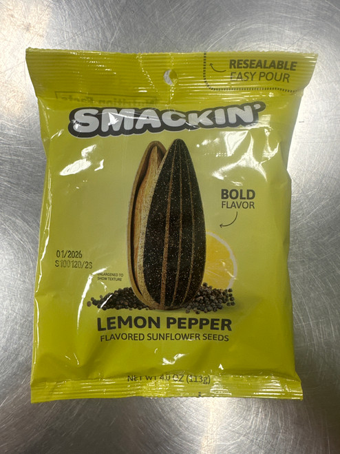 Vist Large View of Product Image Which is New SMACKIN SEEDS-LEMON PEPPER