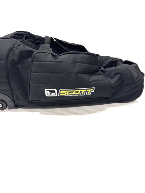 Vist Large View of Product Image Which is Used Scott DH Ski Wheeled Bag Black