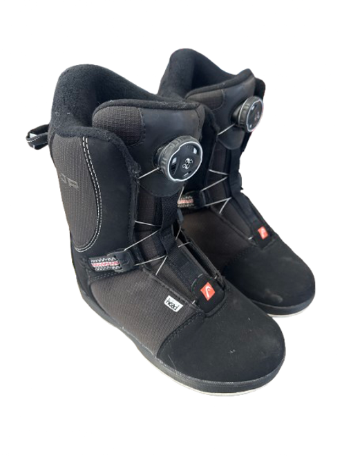 Vist Large View of Product Image Which is Used Head JR BOA Boys Snowboard Boots Black Junior 04 11853-S000117937