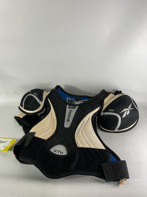 Used Reebok XTK Intermediate Shin Guards White 11" 11834-S000031194