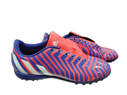 Vist Large View of Product Image Which is Used Adidas Soccer Turf Shoes Navy Blue Senior 6