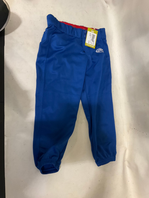 Used Rawlings BB PANTS S BB/SB Pant Boys Royal Blue SM 11790-S000040740