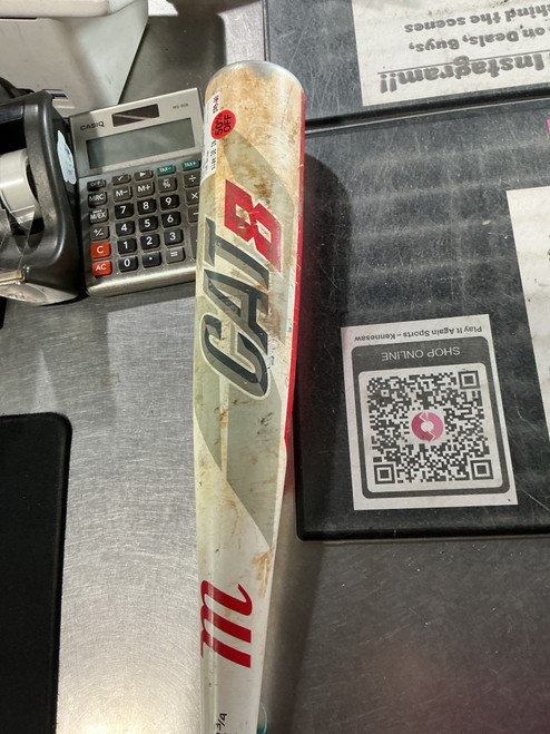 Vist Large View of Product Image Which is Used Marucci CAT8 BB/SB USSSA 2 3/4 Bat 30"