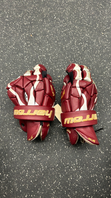 Used Harrow HRW Lacrosse Gloves Mens Red LG 11162-S000422572