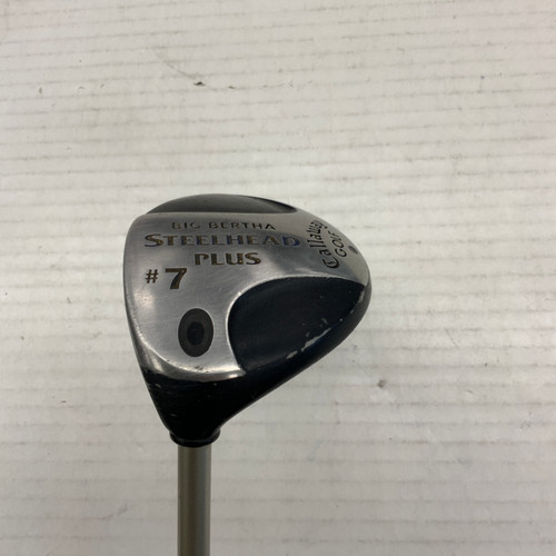 Vist Large View of Product Image Which is Used Callaway BIG BERTHA STEELHEAD PLUS Mens Fairway Wood LH 7 Wood 11762-S000058685
