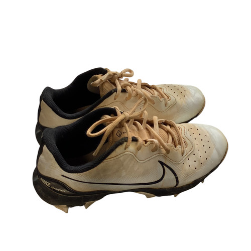 Vist Large View of Product Image Which is Used Nike DIAMOND FASTFLEX BB/SB Cleats White And Black Youth 06.0 11479-S000385617