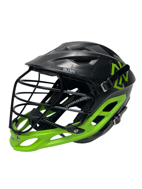 Vist Large View of Product Image Which is Used Warrior BURN Lacrosse Helmet Black One Size