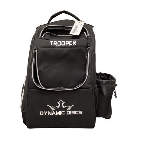 Used Dynamic Discs Trooper Disc Golf Backpack Black 11717-S000082902