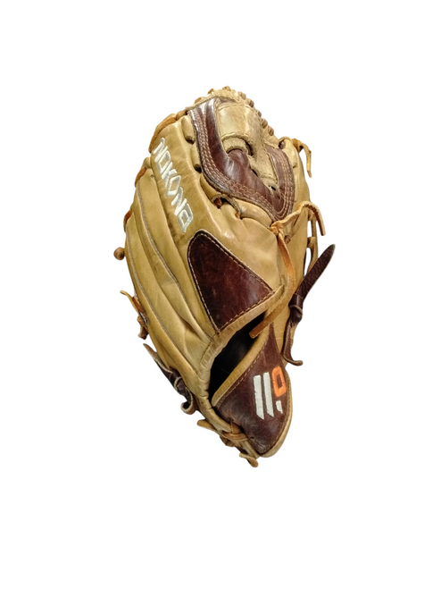 Vist Large View of Product Image Which is Used Nokona ALPHA S-1200 BB/SB Glove LH Throw Brown 12"