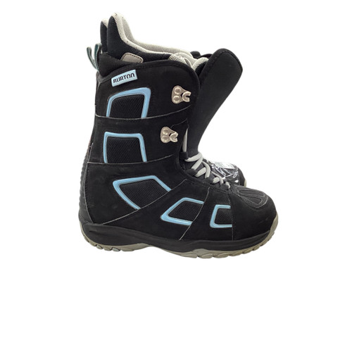 Used Burton FREESTYLE Womens Snowboard Boots Navy Blue Senior 7 11815-S000469240