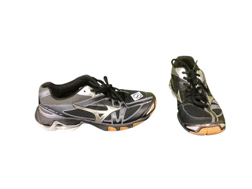 Vist Large View of Product Image Which is Used Mizuno VB Shoes Adult Black Senior 8