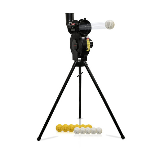 Vist Large View of Product Image Which is New PowerNet Launch F-lite Pitching Machine