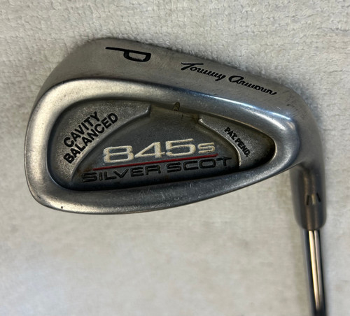 Used Tommy Armour 845 S SILVER SCOT Mens RH Pitching Wedge  Steel/Regular Flex  36" 11750-S000201135