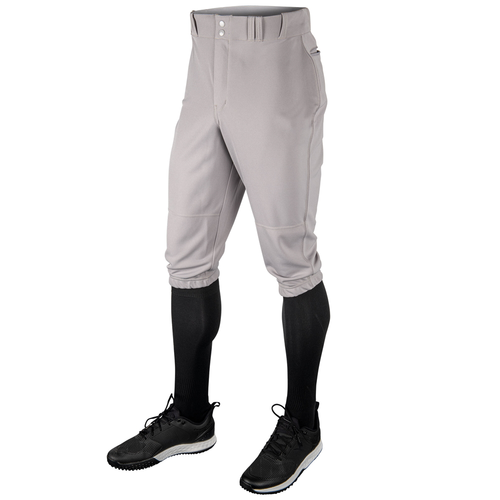 Vist Large View of Product Image Which is New Champro MVP Knicker Baseball Pants Grey- Adult MD