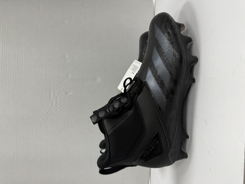 Vist Large View of Product Image Which is Used Adidas ADIZERO CHAOS Adult FB Cleats Black Senior 12