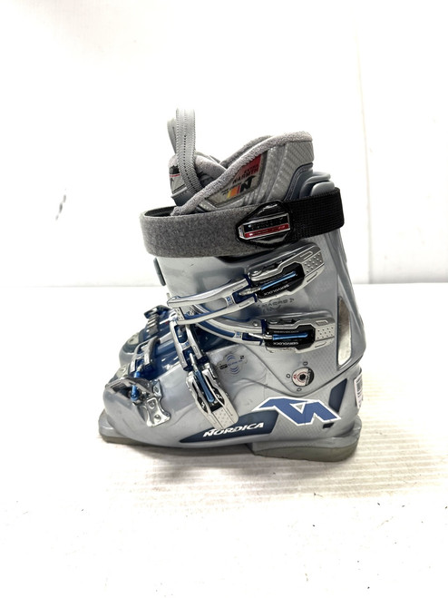 Vist Large View of Product Image Which is Used Nordica 10 GTS Womens DH Ski Boot Grey 245 MP - M06.5 - W07.5