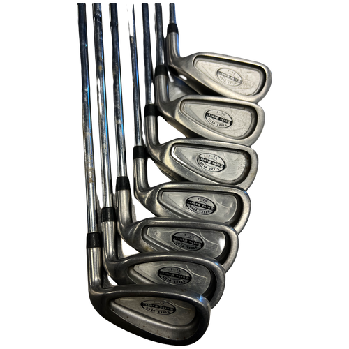 Used Turbo Power Steel Plus XL-4 Men's Iron Set Right Hand 3I-8I/PW 11730-S000062785