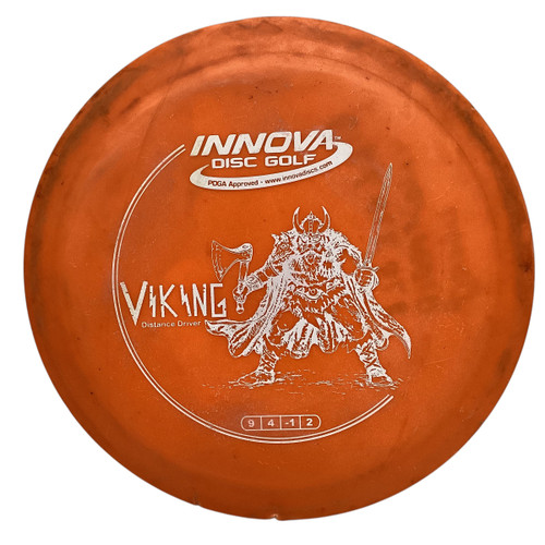 Used Innova VIKING Disc Golf Driver Orange 11717-S000082978
