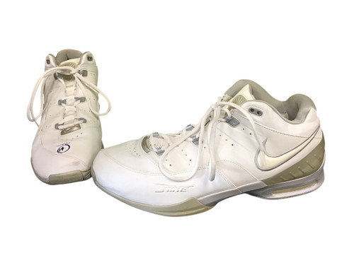Vist Large View of Product Image Which is Used Nike Basketball Shoes M White Senior 14