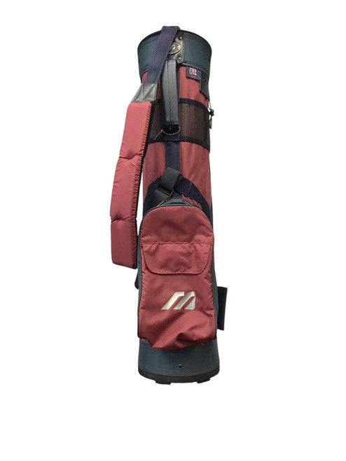Vist Large View of Product Image Which is Used Mizuno GOLF BAG Mens Stand Bag Maroon