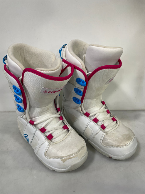 Used Firefly FIREFLY Girls Snowboard Boots White Junior 05 11727-S000190598