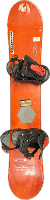 Vist Large View of Product Image Which is Used Salomon FR Mens Board/Bindings Red 154 cm