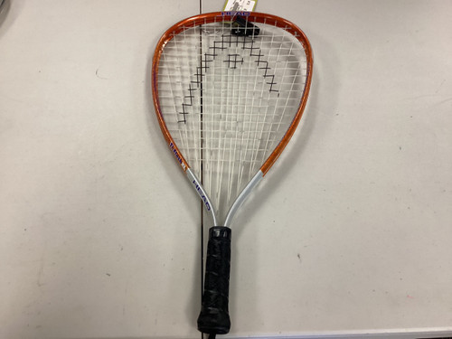 Vist Large View of Product Image Which is Used Head TI.FLASH XL Adult Squash Racquet Orange 3 3/8"