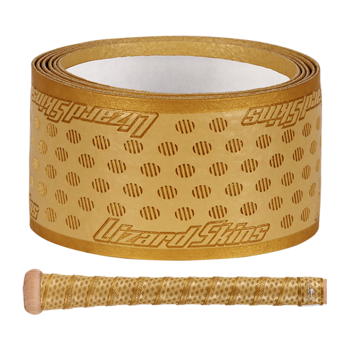 Vist Large View of Product Image Which is New Lizard Skins DSP Ultra Baseball and Softball Bat Grip Tape Vegas Gold- 1.1mm Thickness