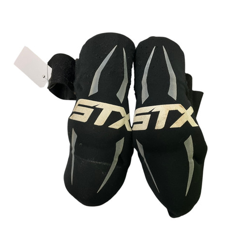 Used STX STINGER LAX ARM PADS Lacrosse Arm Pads/Guards Black SM 11484-S000273488