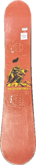 sed M3 MILLENIUM THREE Mens Snowboard Only Maroon 160 cm