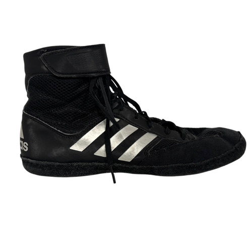 Used Adidas Wrestling Shoes Black Size 8.5 11406-S000103315