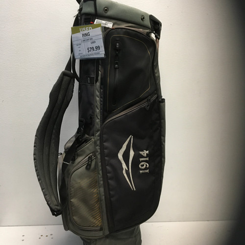Vist Large View of Product Image Which is Used Ping 5 WAY Mens Stand Bag Grey 11443-S000191275