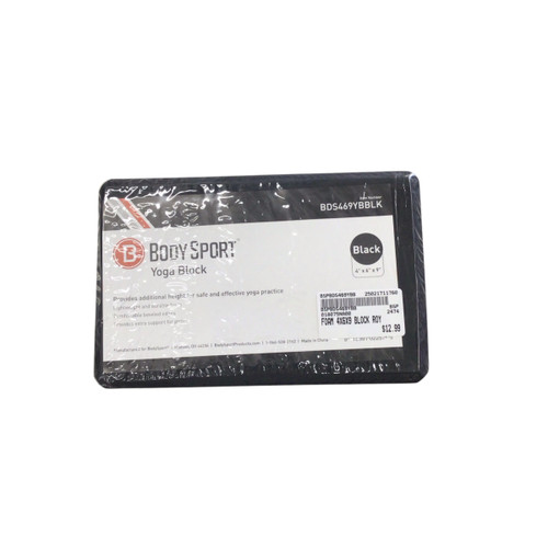Vist Large View of Product Image Which is New BodySport FOAM 4X6X9 Yoga Block 11760-BSPBDS469YBB