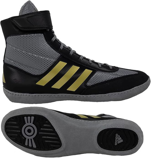 New Combat Speed 5 Blk/Gld 6 Wrestling Shoes 11855-64OHP6865-6