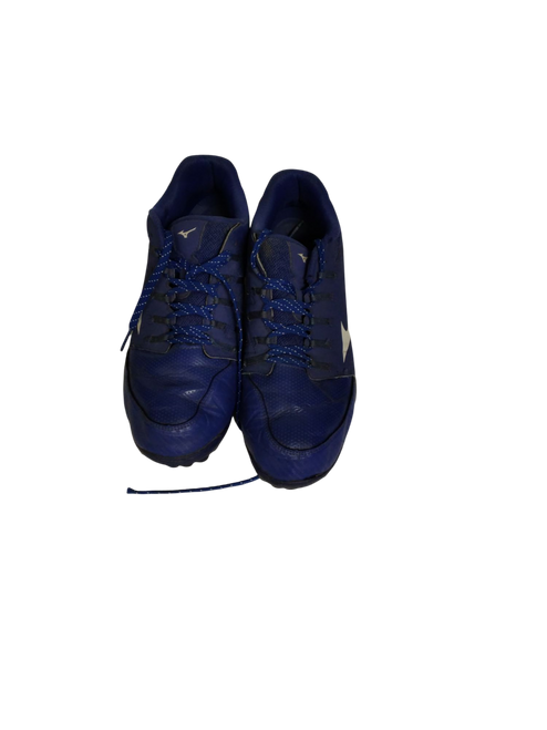 Vist Large View of Product Image Which is Used Mizuno ADULT TURF SHOE BB/SB Cleats Royal Blue Senior 10.5
