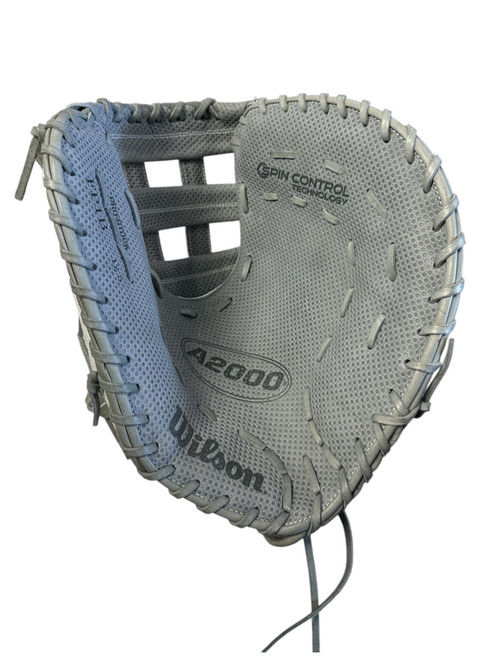 Vist Large View of Product Image Which is NEW Wilson A2000 SuperSkin FP1B 12.5" RHT Fastpitch Softball First Base Glove 