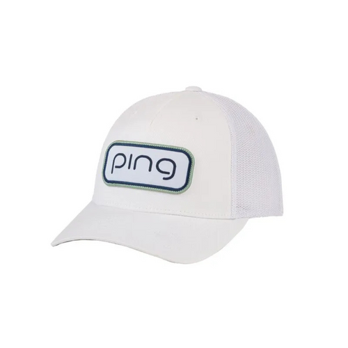 Vist Large View of Product Image Which is Used Ping WOMENS TRUCKER HAT White One Size