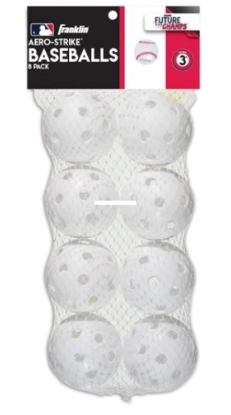 Vist Large View of Product Image Which is New AERO-STRIKE 8PK WHITE BB