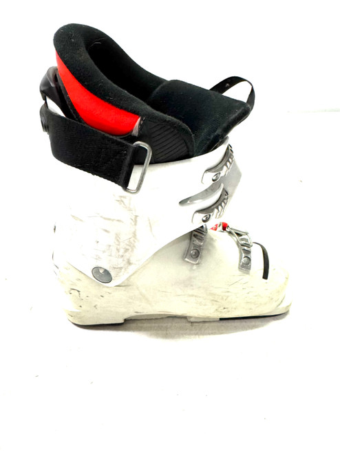 Used Rossignol HERO JR 65 Girls DH Ski Boot White 225 MP - J04.5 - W5.5 11860-S000286066
