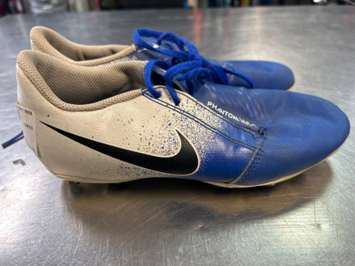 Used Nike Soccer Cleats Royal Blue Junior 03.5 11868-S000060883