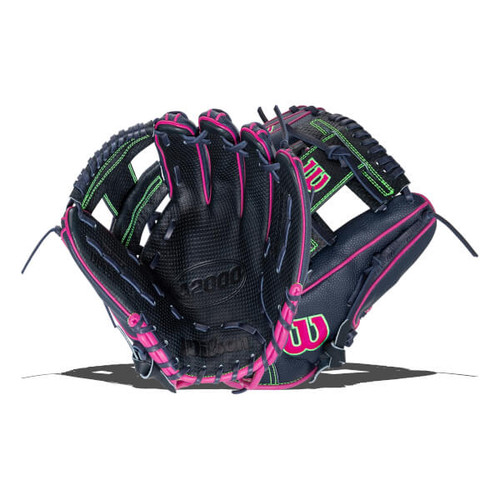 Vist Large View of Product Image Which is Wilson A2000 SuperSkin DP15 Spin Control 11.5" Spring Collection Basball Glove: WBW102747115