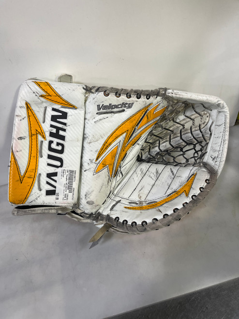 Used Vaughn VELOCITY 7600 Senior Goalie Catcher White 11727-S000190771