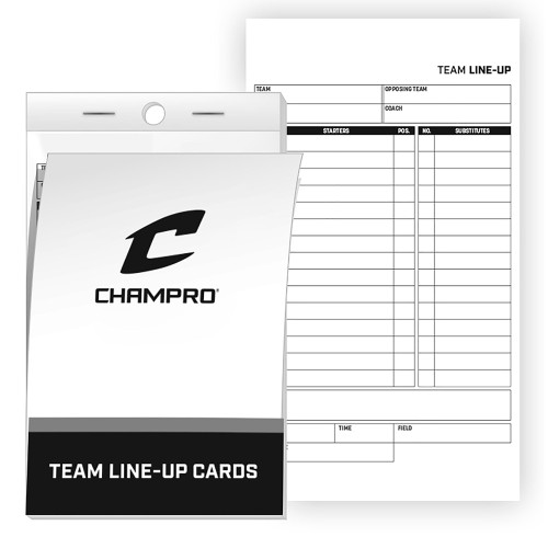 Champro Team Line-Up Cards #AF61
